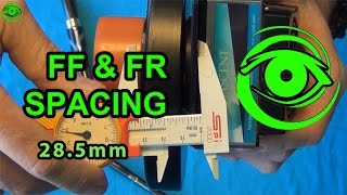 Astrophotography Field Flattener & Focal Reducer Spacing