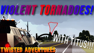 I Chased VIOLENT TORNADOES With The Titus! | Roblox Helicity