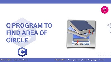 c program to find area of circle