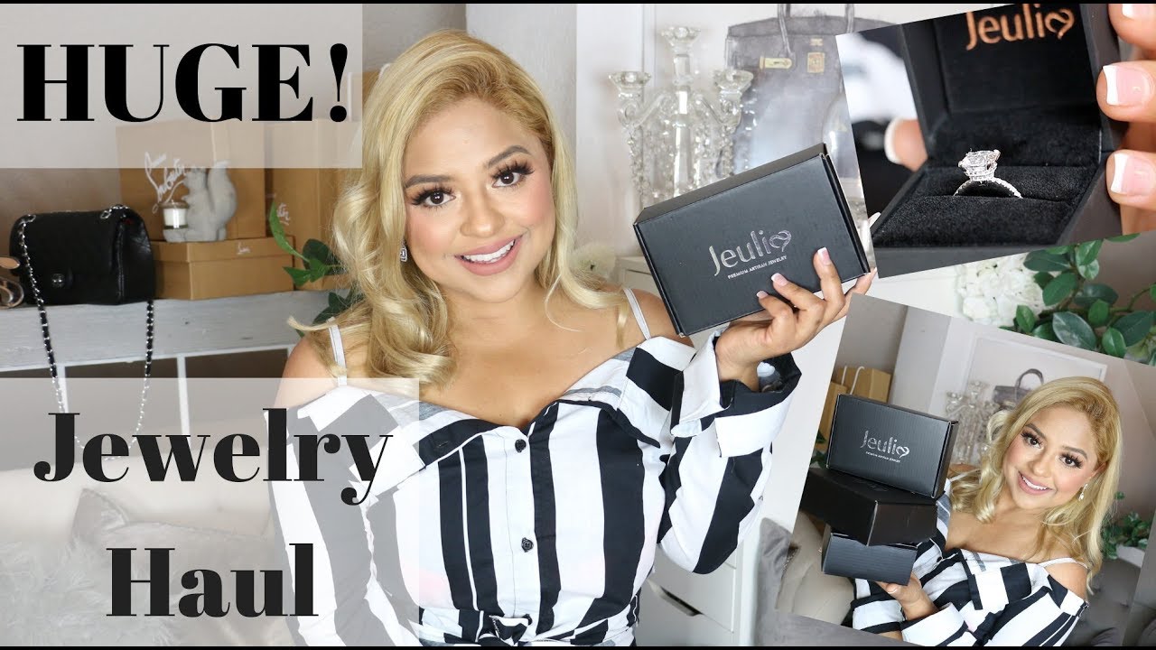 💎HUGE HAUL 😱!!!! JEULIA JEWELRY UNBOXING & REVIEW 💎