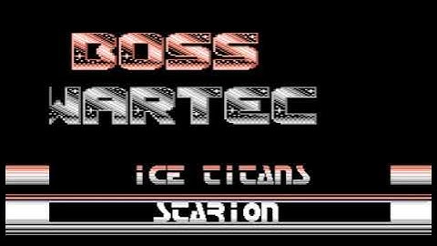 C64 Intro: Boss Incorporated, Wartec Intro! 1989