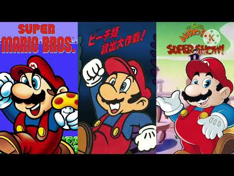 Super Mario Bros. Underwater Theme Mashup (Original + OVA + Cartoon)