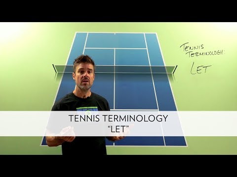 Video: Dalam tenis apa itu let?