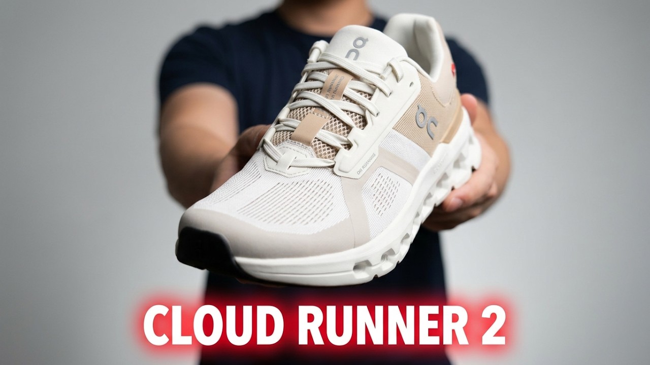 On Cloud Cloudrunner2 Mens Beige Cream Pearl Desert Tan Sz 10.5 Men main image 4