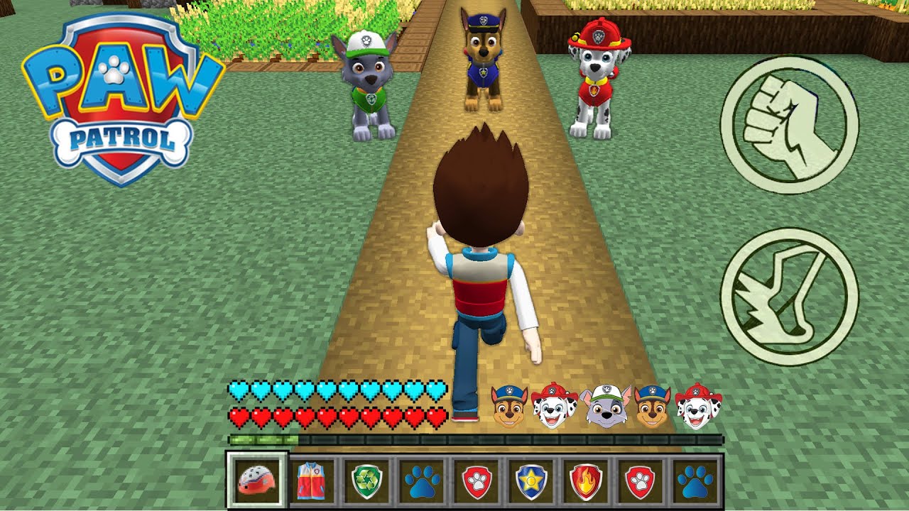 Download HOW TO PLAY AS PAW PATROL RYDER IN MINECRAFT!
