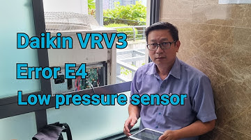 Daikin VRV3 | error E4 | LPS switch