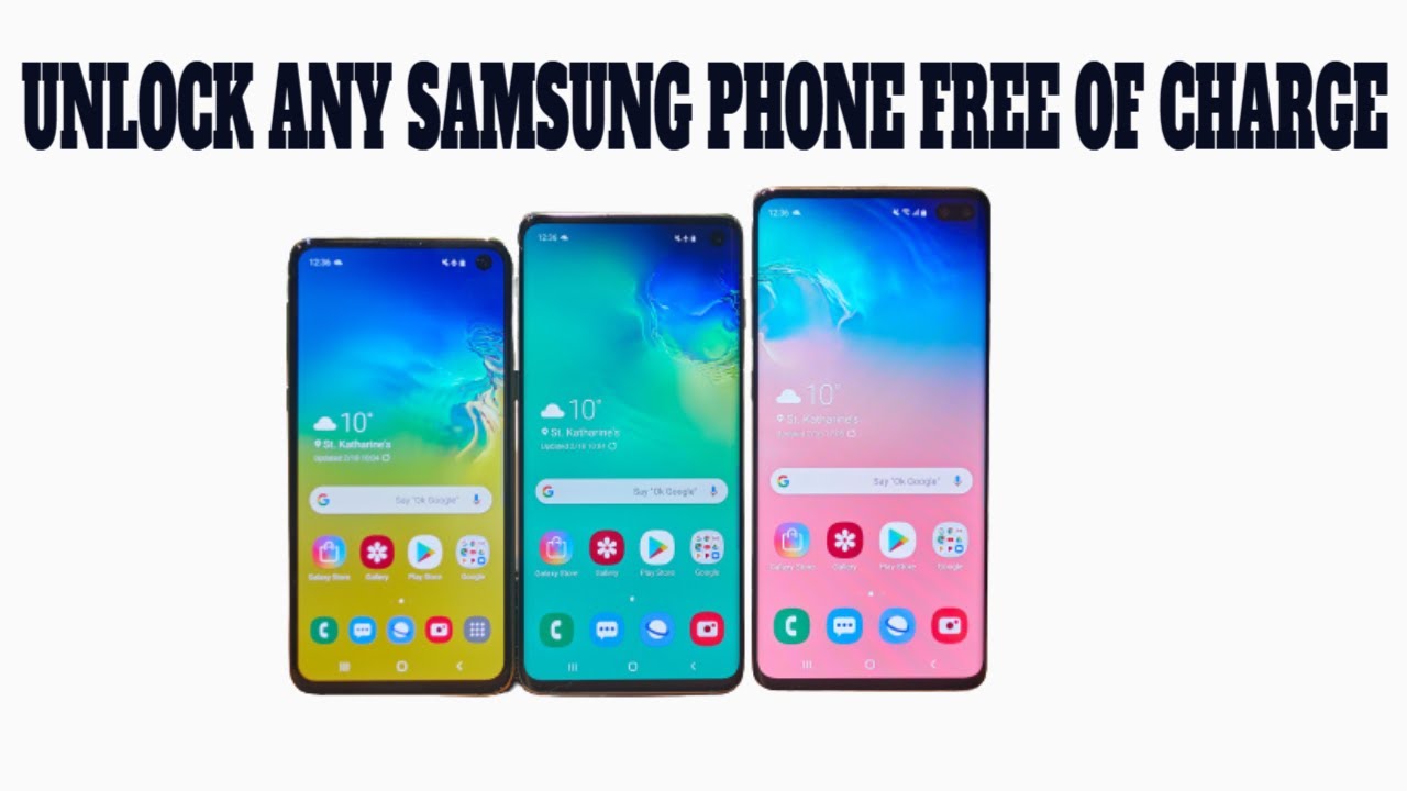How to unlock Samsung Phone Free SIM Unlock Samsung Phone YouTube