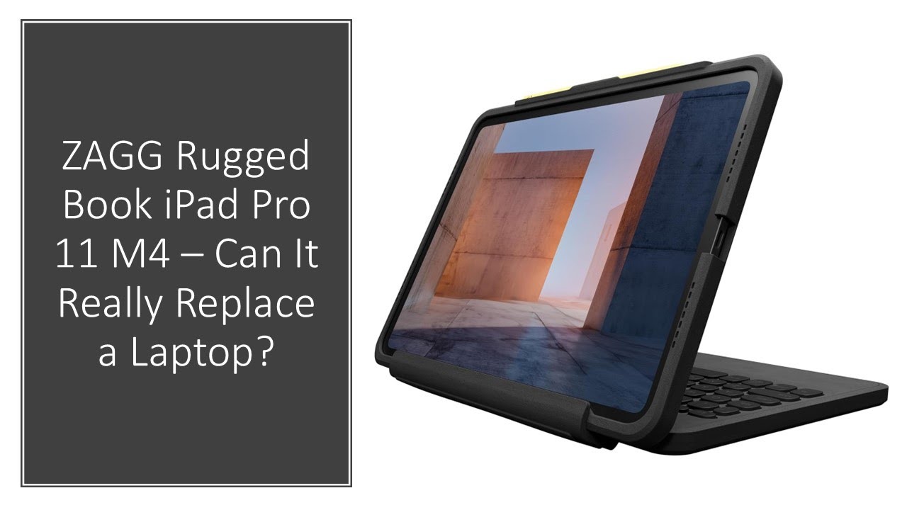 Zagg Slm Book Go for the Pad Pro 11 : pad