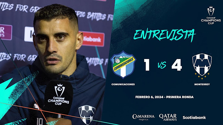 Champions Cup | Germán Berterame, Monterrey | Primera Ronda ConcaChampions 2024