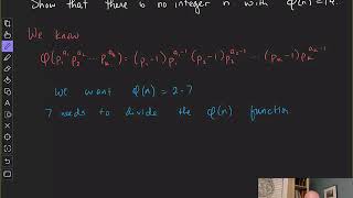Euler Totient (phi) Function Examples, Part 3