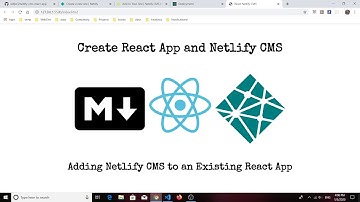 Create React App With Netlify CMS