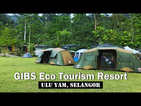 Family Camping GIBS Ecotourism Resort, Selangor| Campsite Malaysia | Camping in the rain