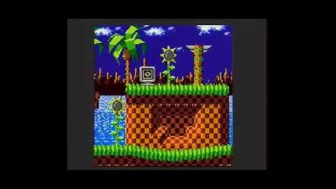 CoCo 3 Artifacts 1-Byte Scroll - Simple 2010 Demo Captured - 60fps (No Audio)