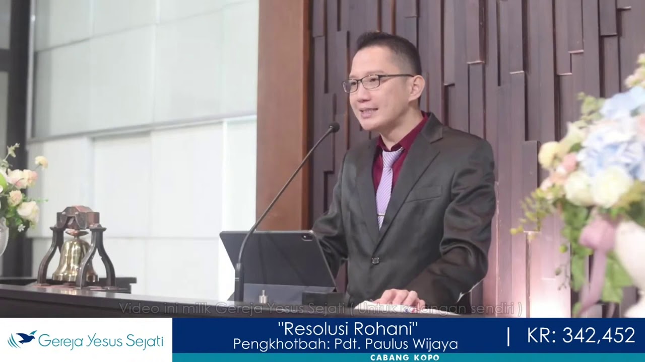 Resolusi Rohani (Pdt Paulus Wijaya)