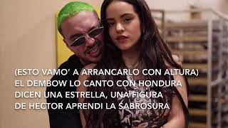 Con altura (LETRA) - ROSALIA, J Balvin ft. Guincho