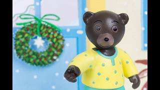 Petit Ours Brun prépare Noël - Le stop-motion