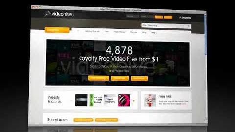 After Effects Project Files   Website presentation video CS4   VideoHive