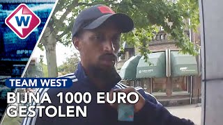 Geld van oplichtingsslachtoffer gepind - Team West