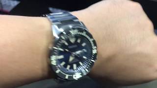 Seiko Prospex 4th Gen Blue Dial Monster SRPD25K1 - on my wrist