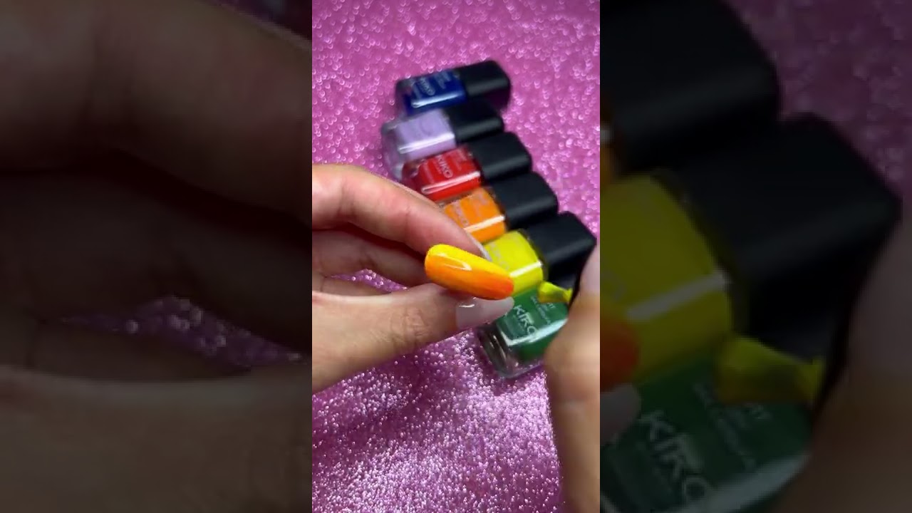 KIKO Milano – Carlotta's rainbow nails for 