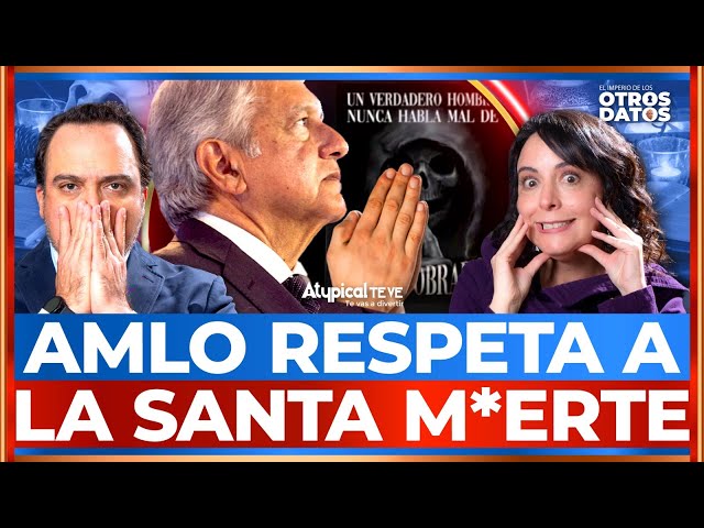 LA PLAYERA DE MORENA QUE EXHIBE LOS OSCUROS VÍNCULOS DE AMLO CON LA SANTA M*ERTE