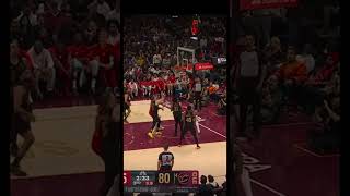 Allen with the double block 💪🏾🔥 #clevelandcavaliers #nbaplayoffs 