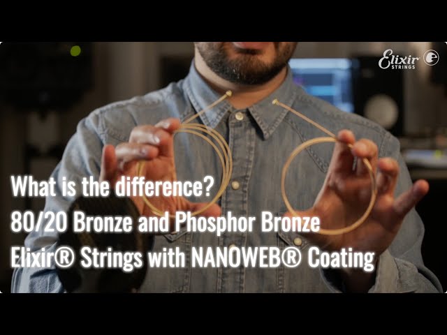 dobbeltlag Skole lærer elegant Phosphor Bronze or 80/20 Bronze Acoustic Strings? The Difference in Sound  and Playability | Acoustic Guitar