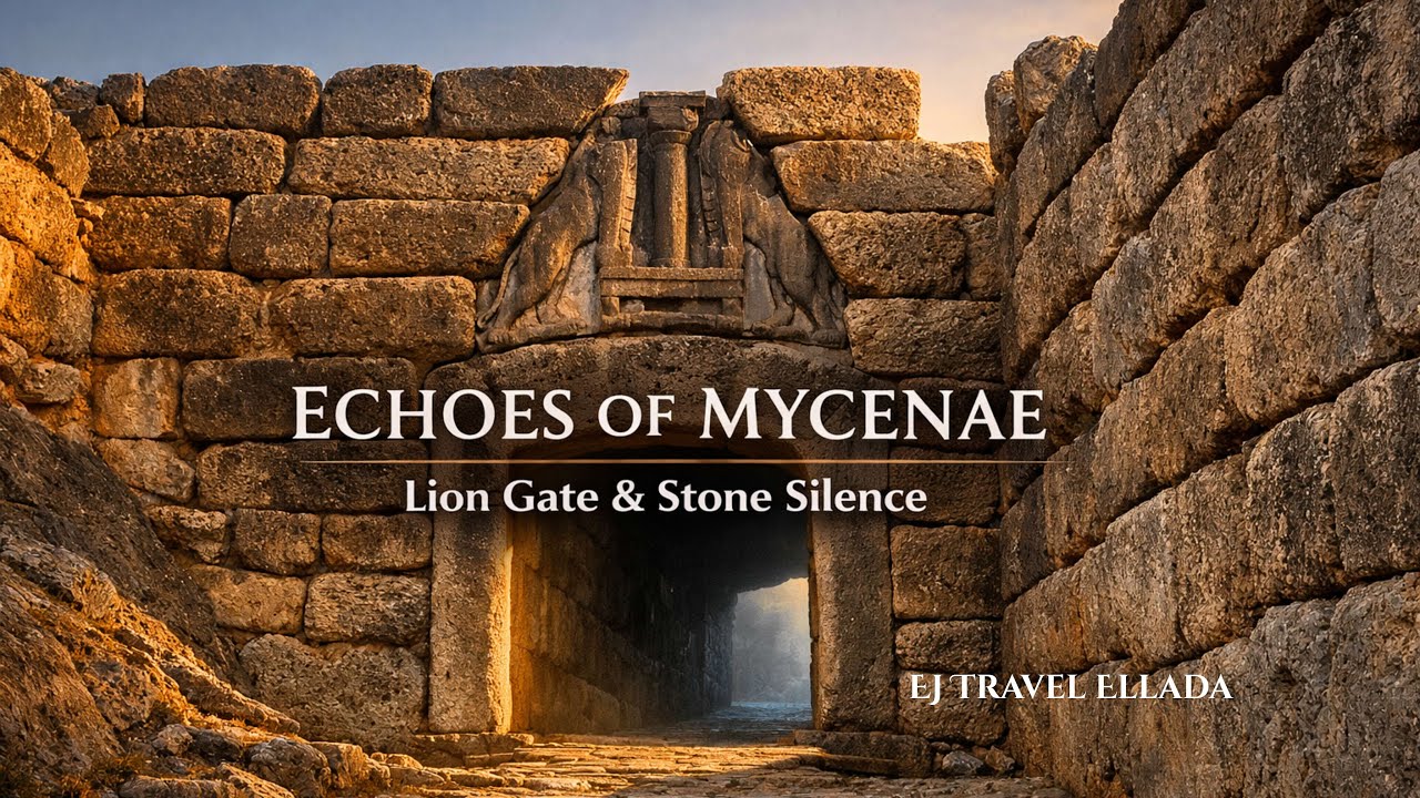 🇬🇷 ECHOES OF MYCENAE — Lion Gate & Cyclopean Stone Silence | Nemea, Peloponnese