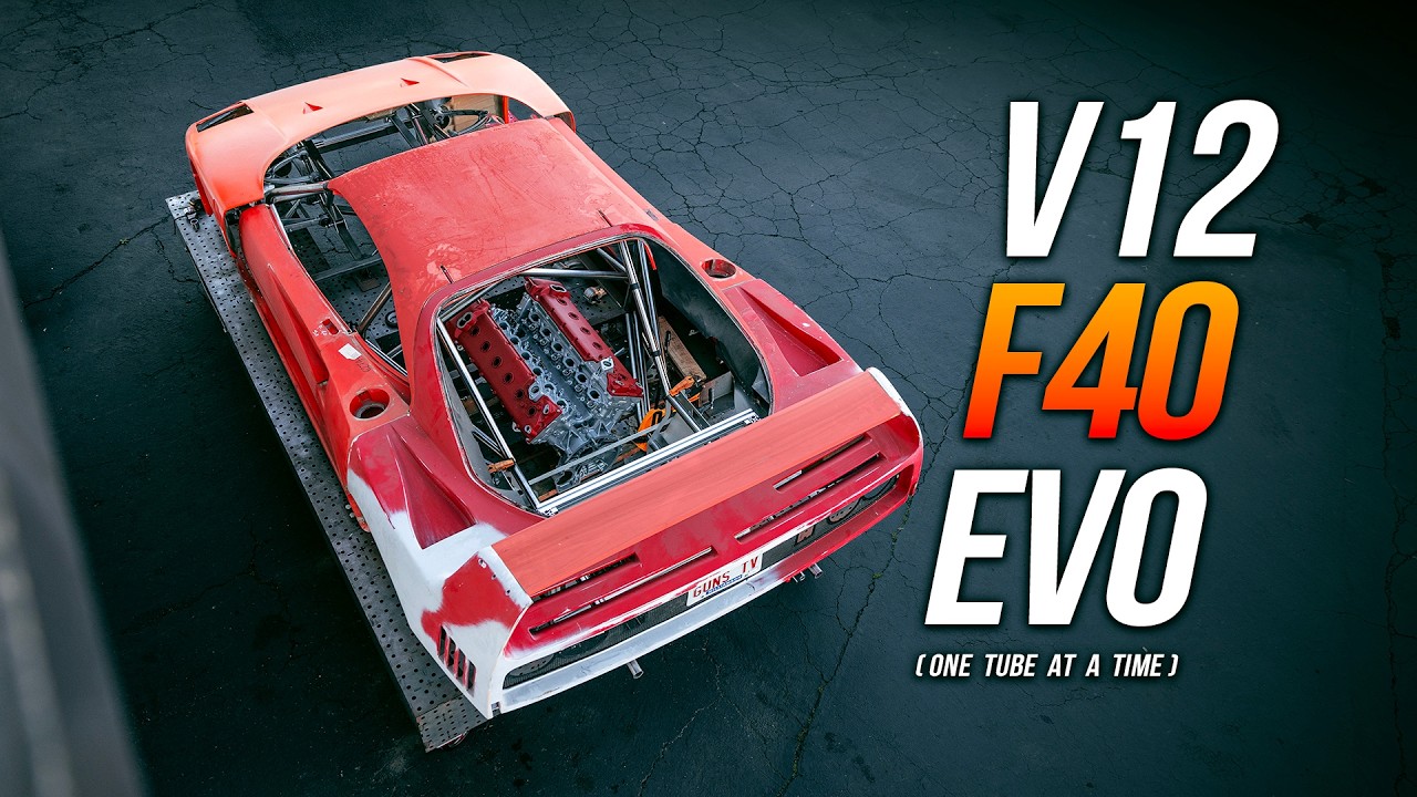 F40 EVO // Progress continues, one step at a time...