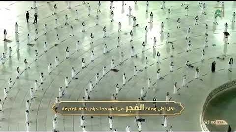 تلاوة فجرية من الحرم المكي روعة، بصوت معالي الشيخ - صالح بن حميد _ من أواخر سورة التوبة.
