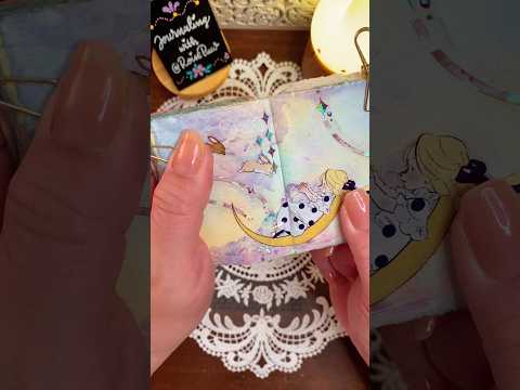 ASMR | Little Girl In Dream ☁️ #shorts #scrapbooking #asmr #satisfying