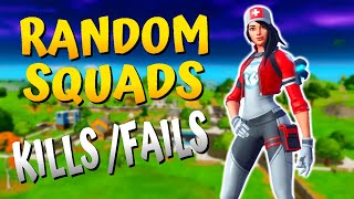 Fortnite Chapter 2 Gameplay No Commentary - Random Squads Part 3
