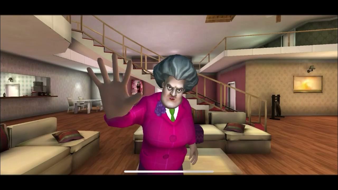 Misi Pin di Sofa Scary Teacher 3D Game YouTube