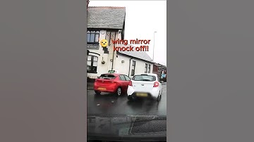 Car Crash - 🚗💥 LEARNER Driver WING Mirror damage! 💥📚   #car #driving #LearnerDriver