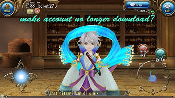 how to create an online toram account is not downloaded