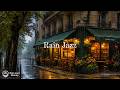 Cozy Coffee Shop Ambience with Jazz Music | Smooth Jazz Piano Music & Rain Sounds for Calm Evenings