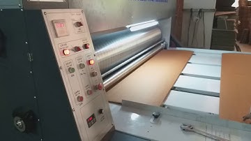 VMPPM brand Chain feed one colour flexo printer slotter