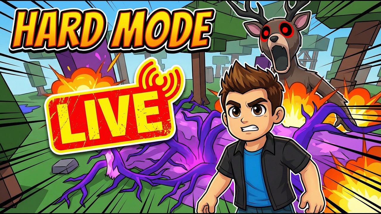 🔴Live: 99 Nights in The Forest Playing vs Friends 🌲