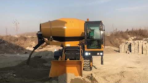Normal Video Of 4m3 Self Loading Mixer