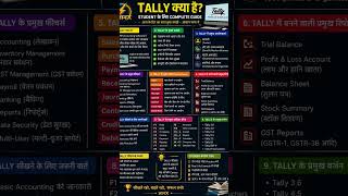 Tally क्या है? 1 मिनट में पूरा Tally सीखो |