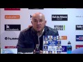 Rueda de prensa de Luis César tras el Deportivo Alavés (1-1) Albacete Balompié