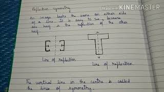 Symmetry and Patterns Topic Reflection and Rotational symmetry