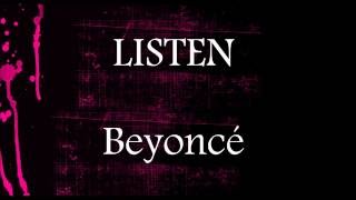 Listen - Beyoncé || Lower Key Karaoke (-5) chords