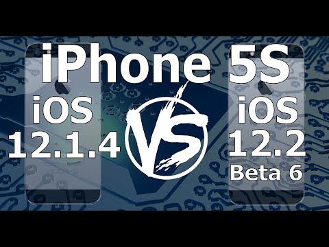 Speed Test : iPhone 5S - iOS 12.3 Beta 4 vs iOS 12.2 (Build # 16F5148a). 