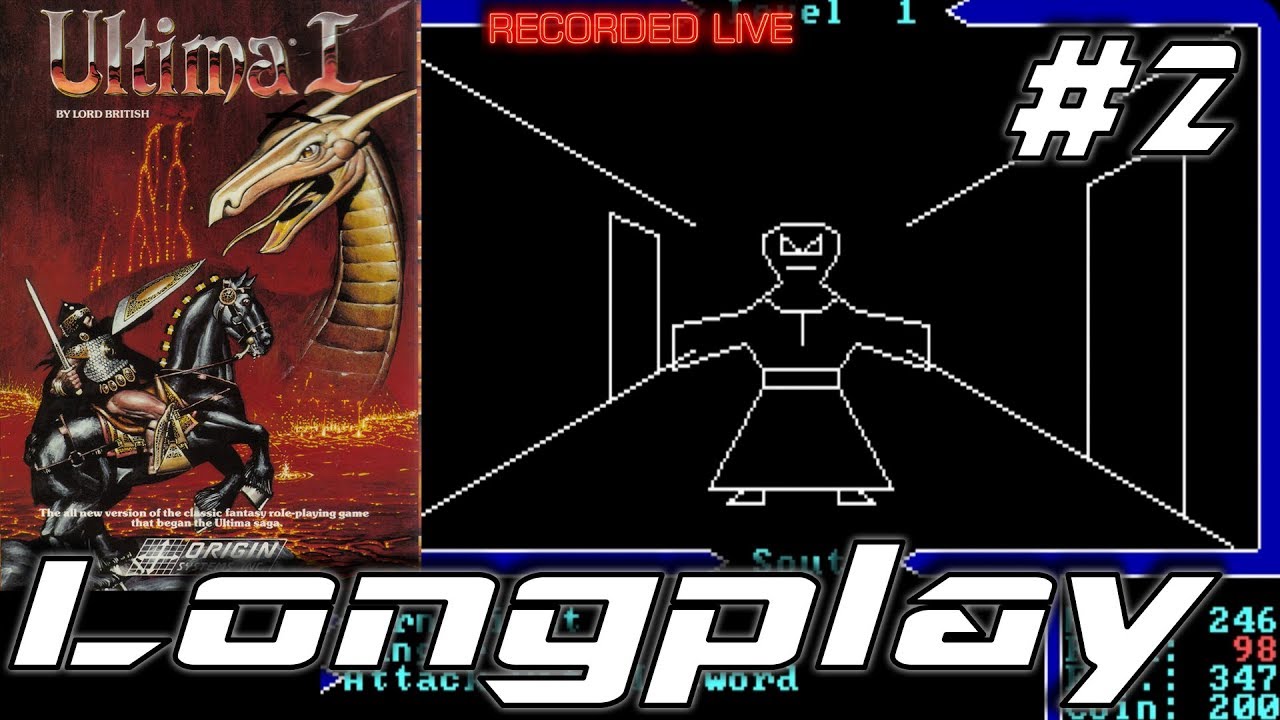 Let's play Ultima I | Richard Garriott 1981 | #2 Ending