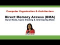 Direct memory access dma  burst transfer  cycle stealing  computer organization  architecture