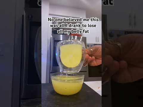 All I drink to lose weight, you won’t believe but it WORKED Like MAGIC!!