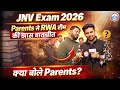 JVN Exam 2026 | Rwa टीम ने की Parents से खास बातचीत | आखिर क्या बोले Parents ?