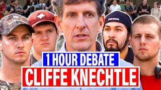 1 HOUR Of Cliffe Knechtle Debate Atheist Students | Sin and Suffering