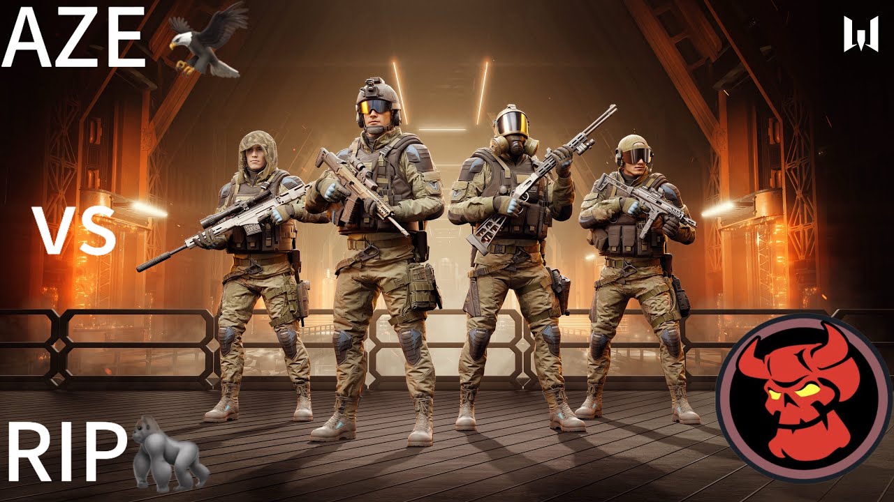 Warface Mobile: AZE Clan vs RIP Clan (ULTRA HD)